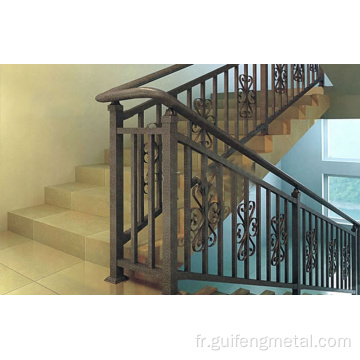 Balustrades d&#39;escalier en acier inoxydable pour un usage commercial ménage